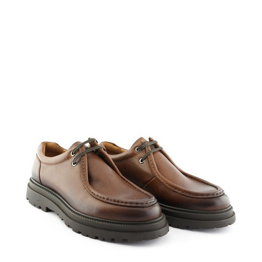 TEXAS 510B &ndash; COW PEBBLED PORTLAND COGNAC