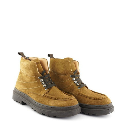 ROME 521B &ndash; COW SUEDE VESUVIO GINGER