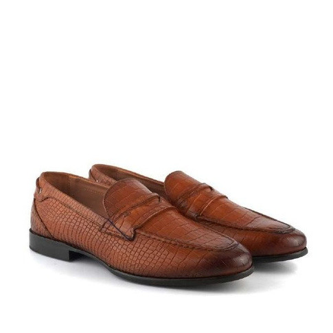 WASHINGTON BR473 &ndash; COW CROCO TAN